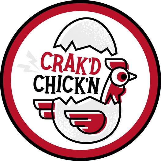 Crak'd Chick'n logo