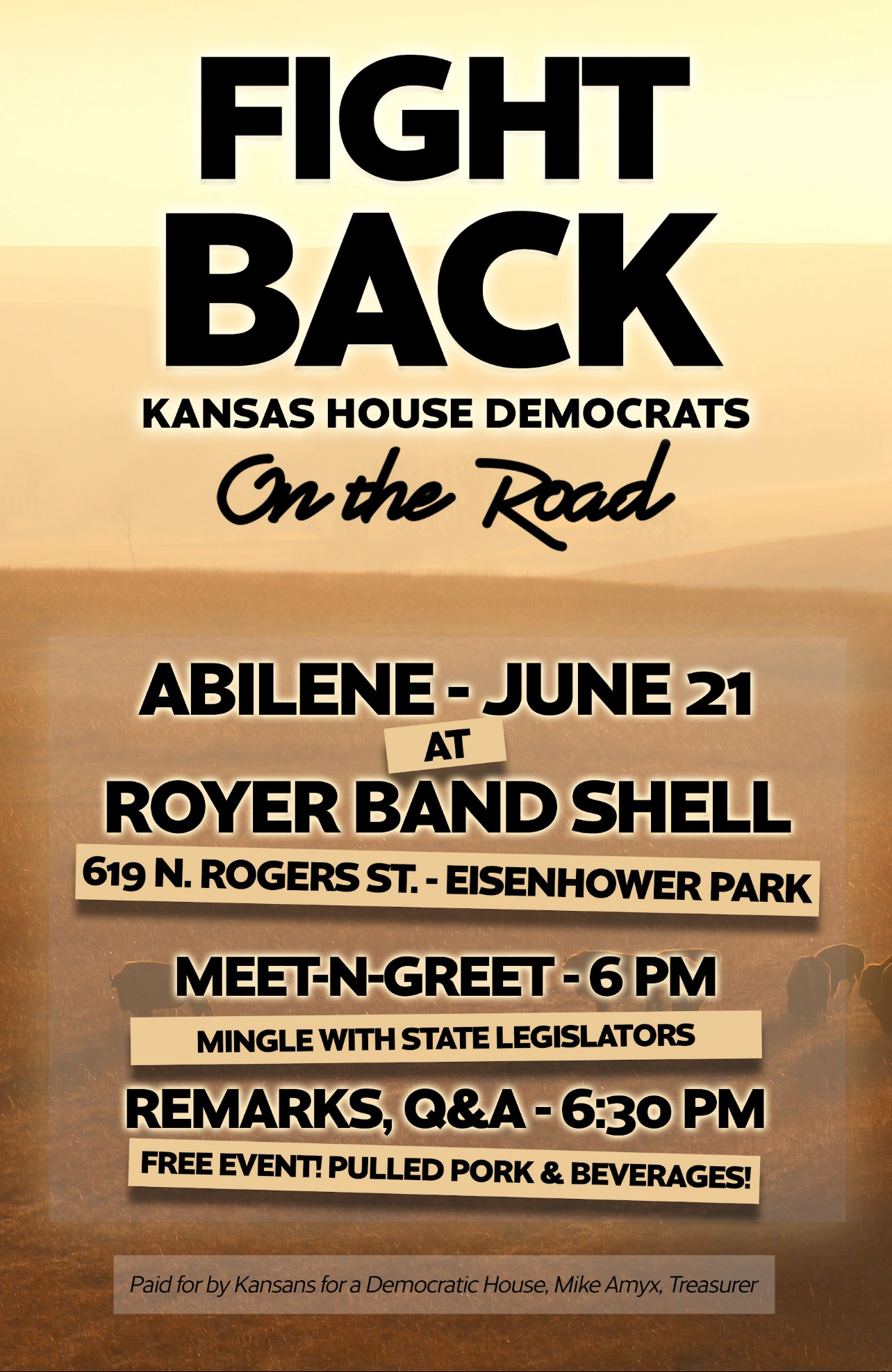 Fight Back - Kansas House Democrats On The Road