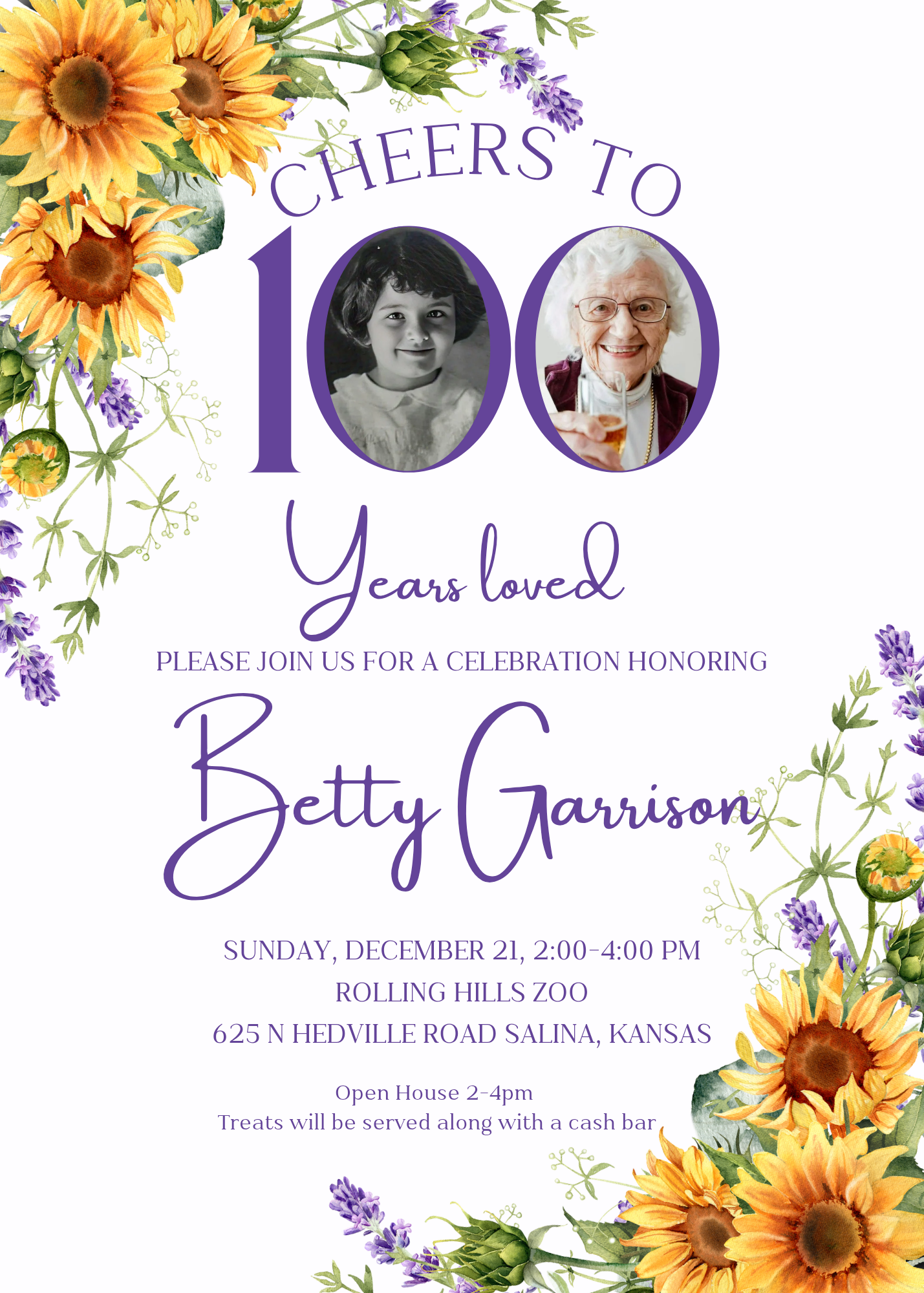 Betty Garrison 100th Birthday Celebration!