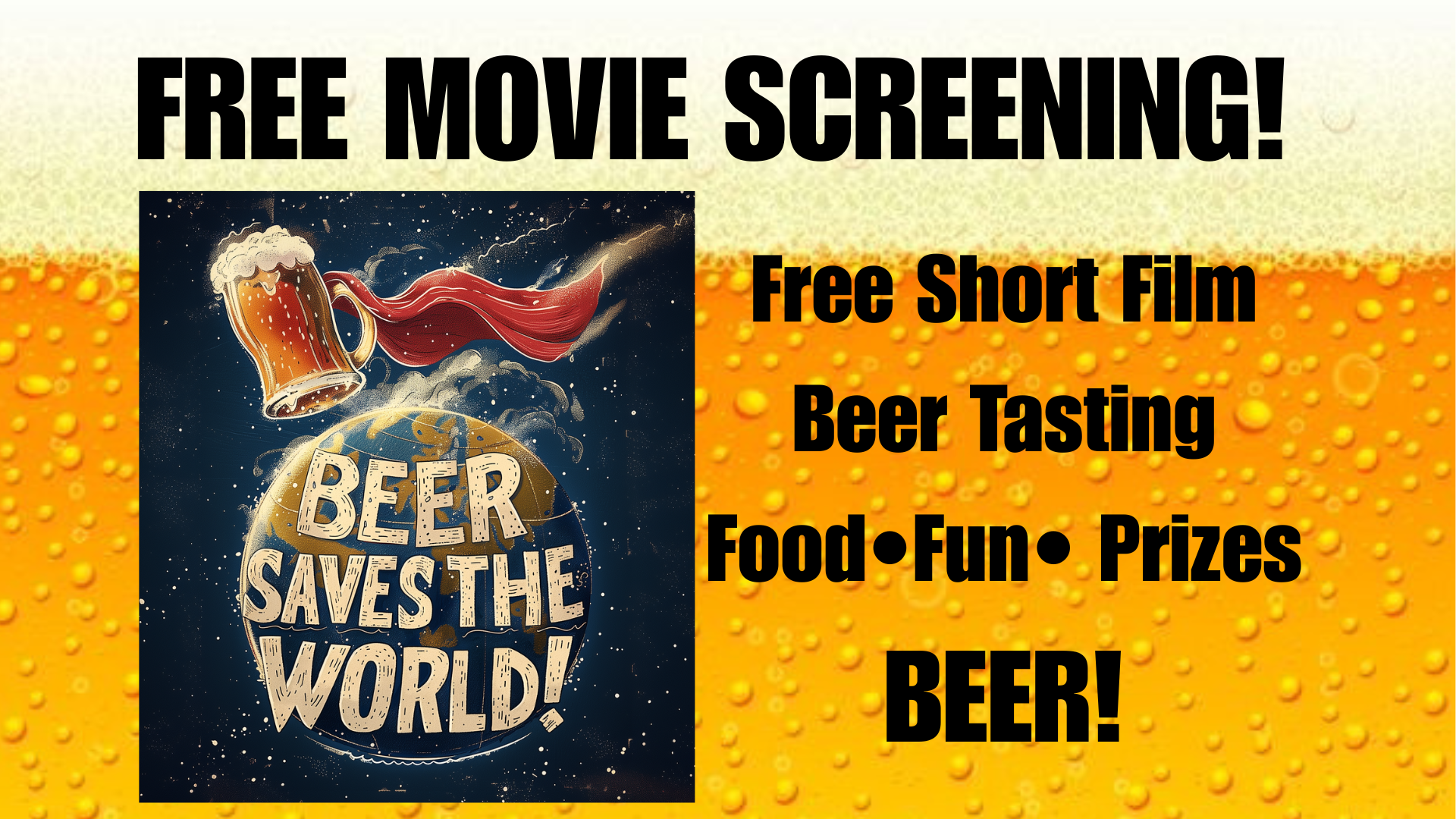 Beer Saves The World!
