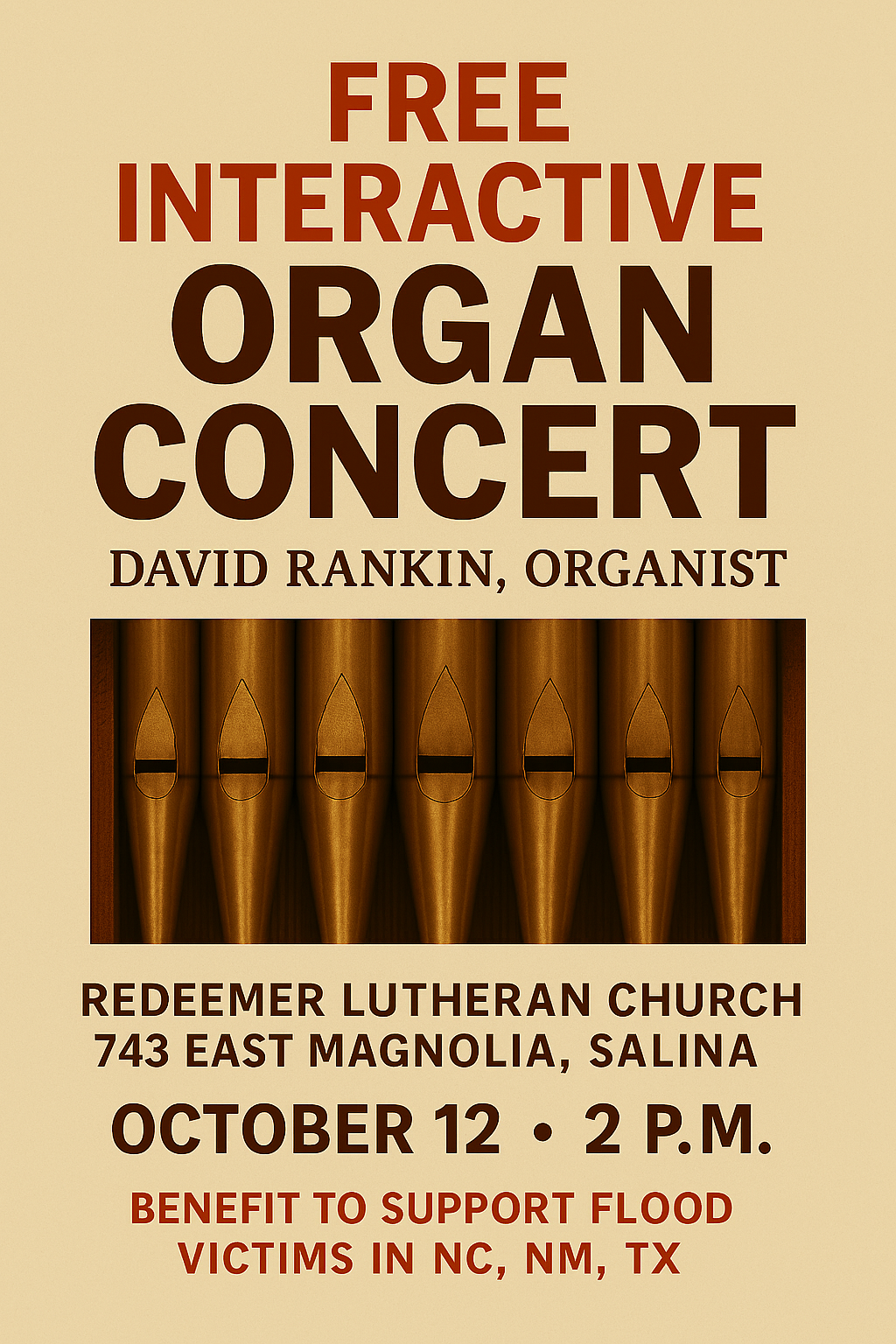 Free Interactive Organ Concert 