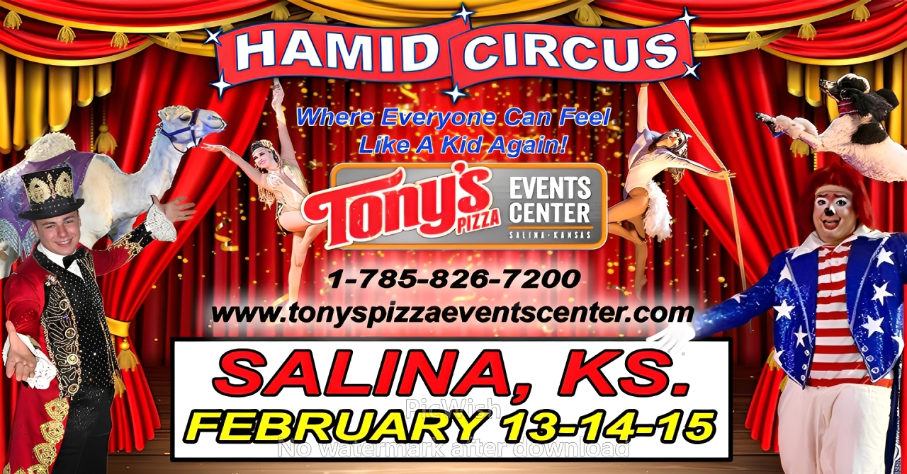 Hamid Circus Coming to Tony's Pizza Events Center