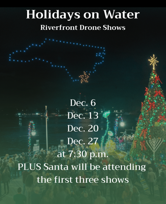 Wilmington Holiday Lights + Drone Shows