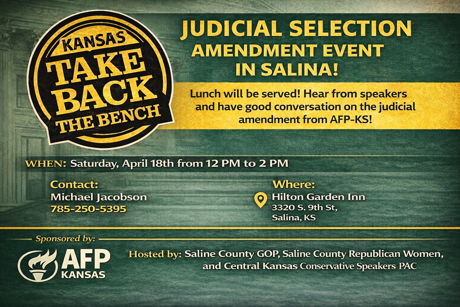 Kansas - Take Back The Bench