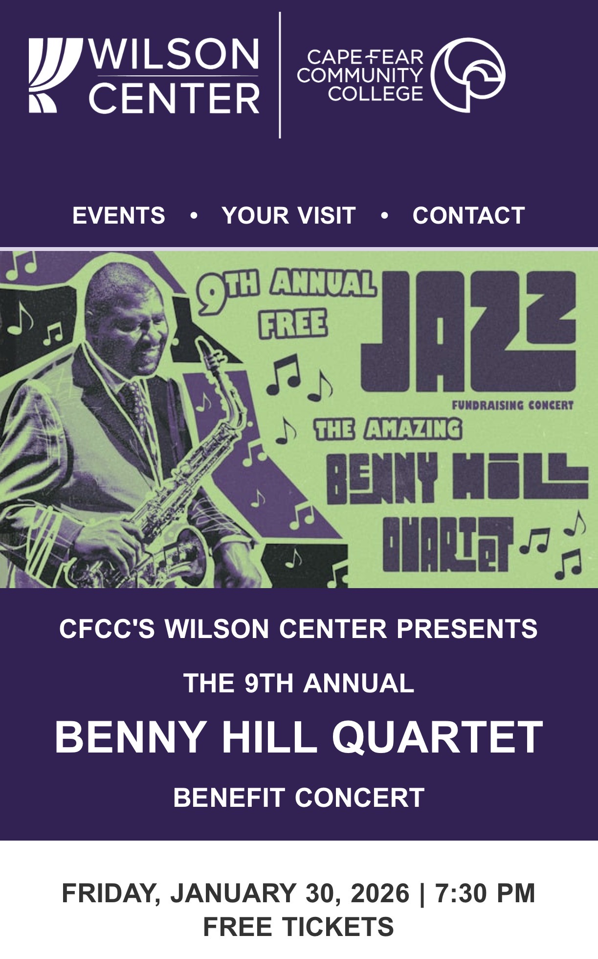 9th Annual Benny Hill Quartet Benefit Concert