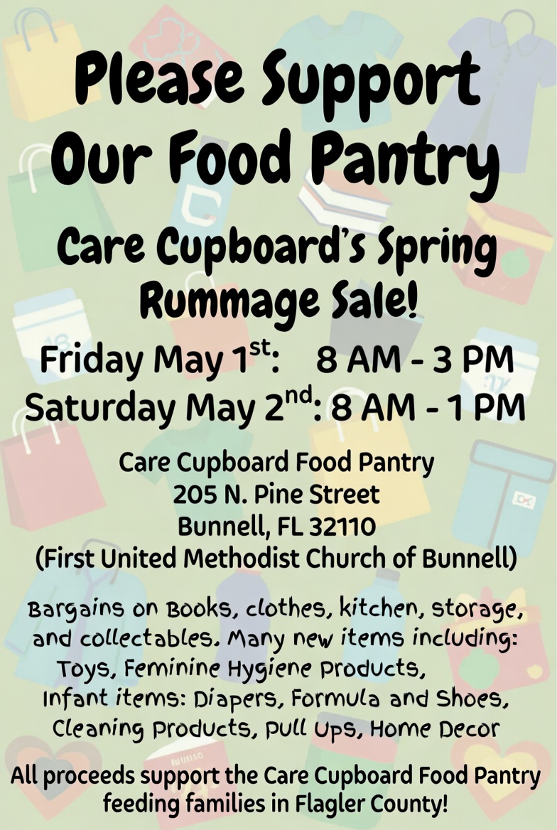 Spring Rummage Sale