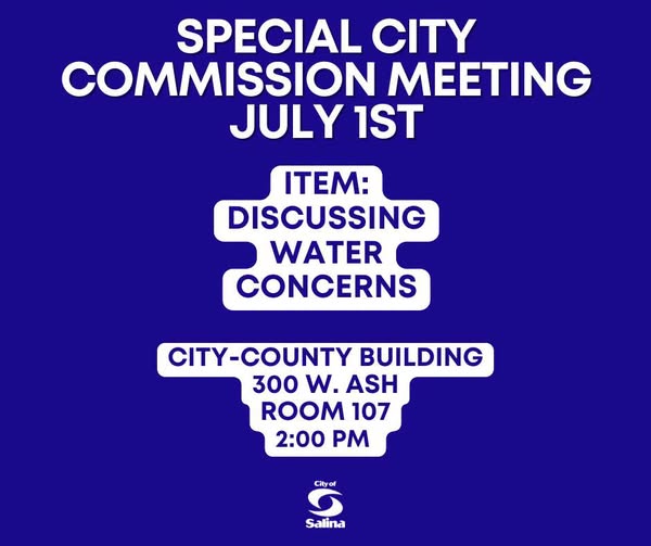 Salina City Commission - Water Quality Concerns Discussion