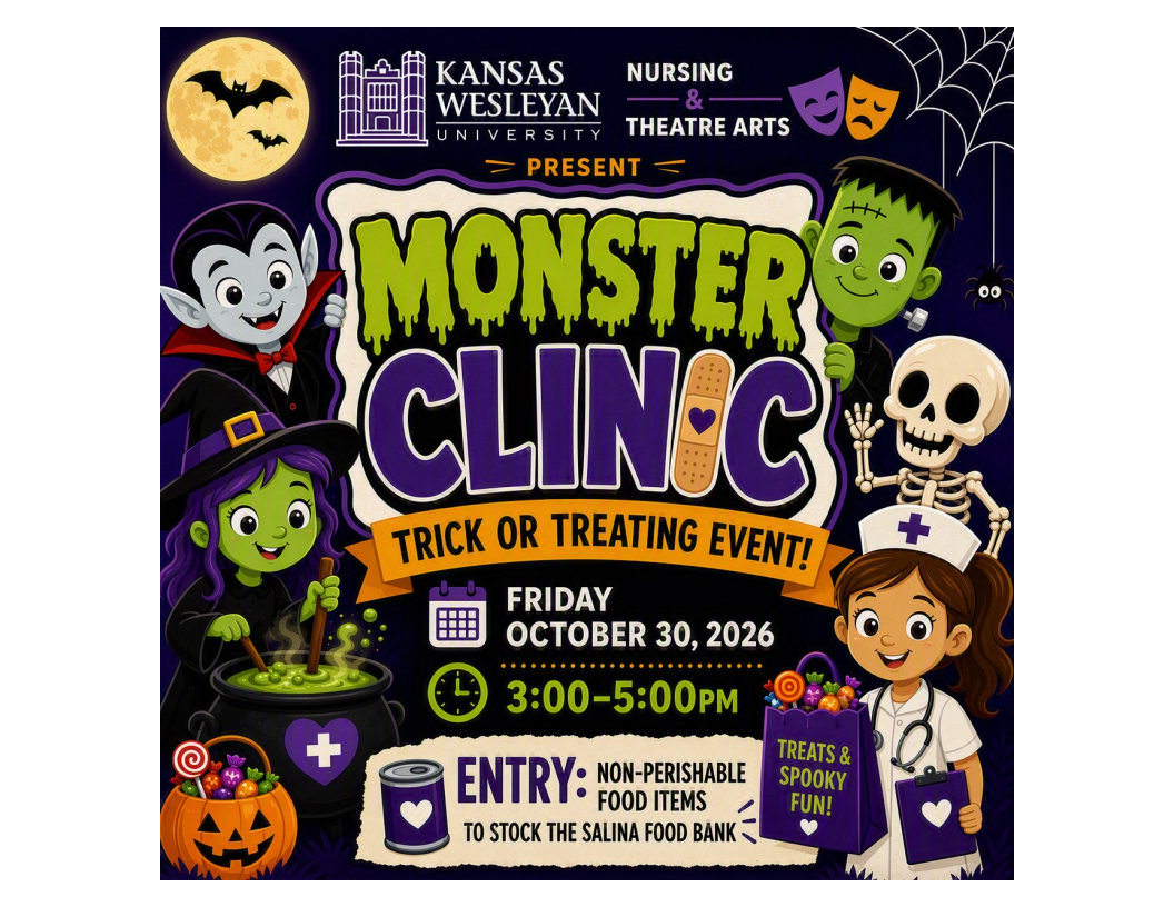 Kid-Friendly Monster Clinic, Trick or Treat, KWU Nursing and Theatre Arts