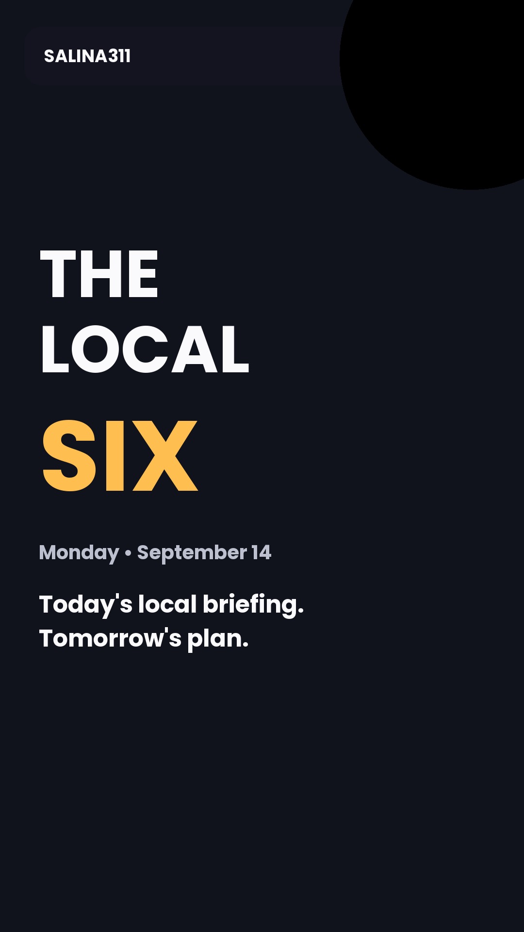 The Local 6:00 — Salina | September 14, 2026