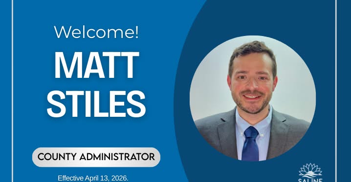 Matthew Stiles Named Next Saline County Administrator