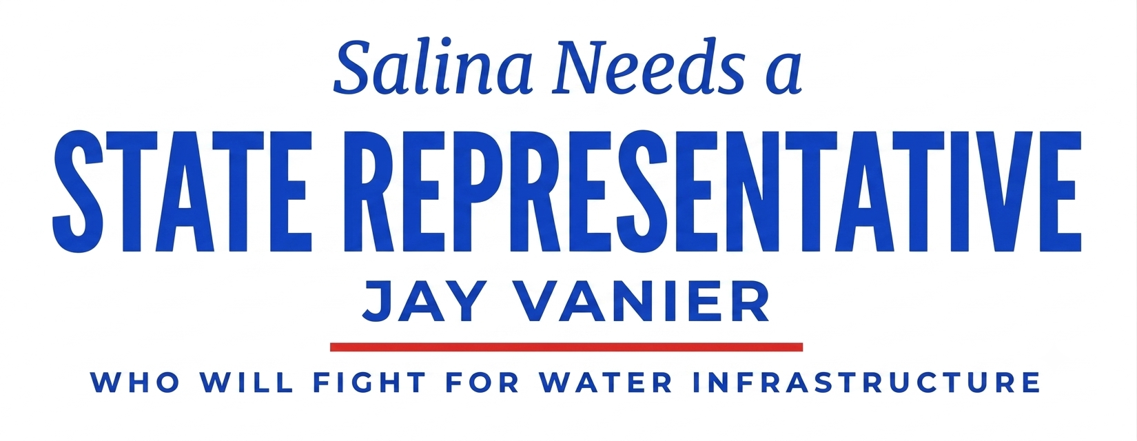 Sponsored: I Will Help Salina Compete for State and Federal Water Funding