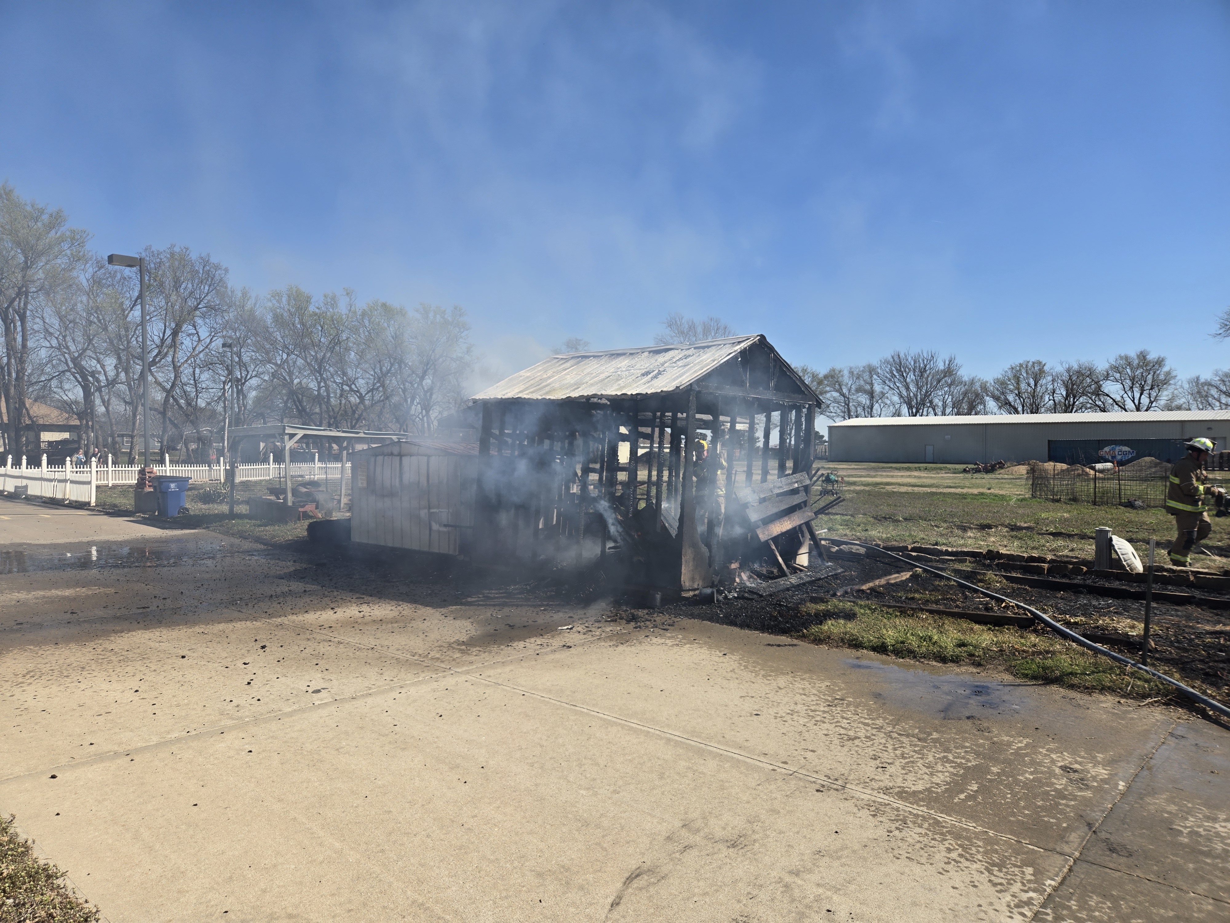 Controlled Burn Spreads, Damages Structures in Assaria