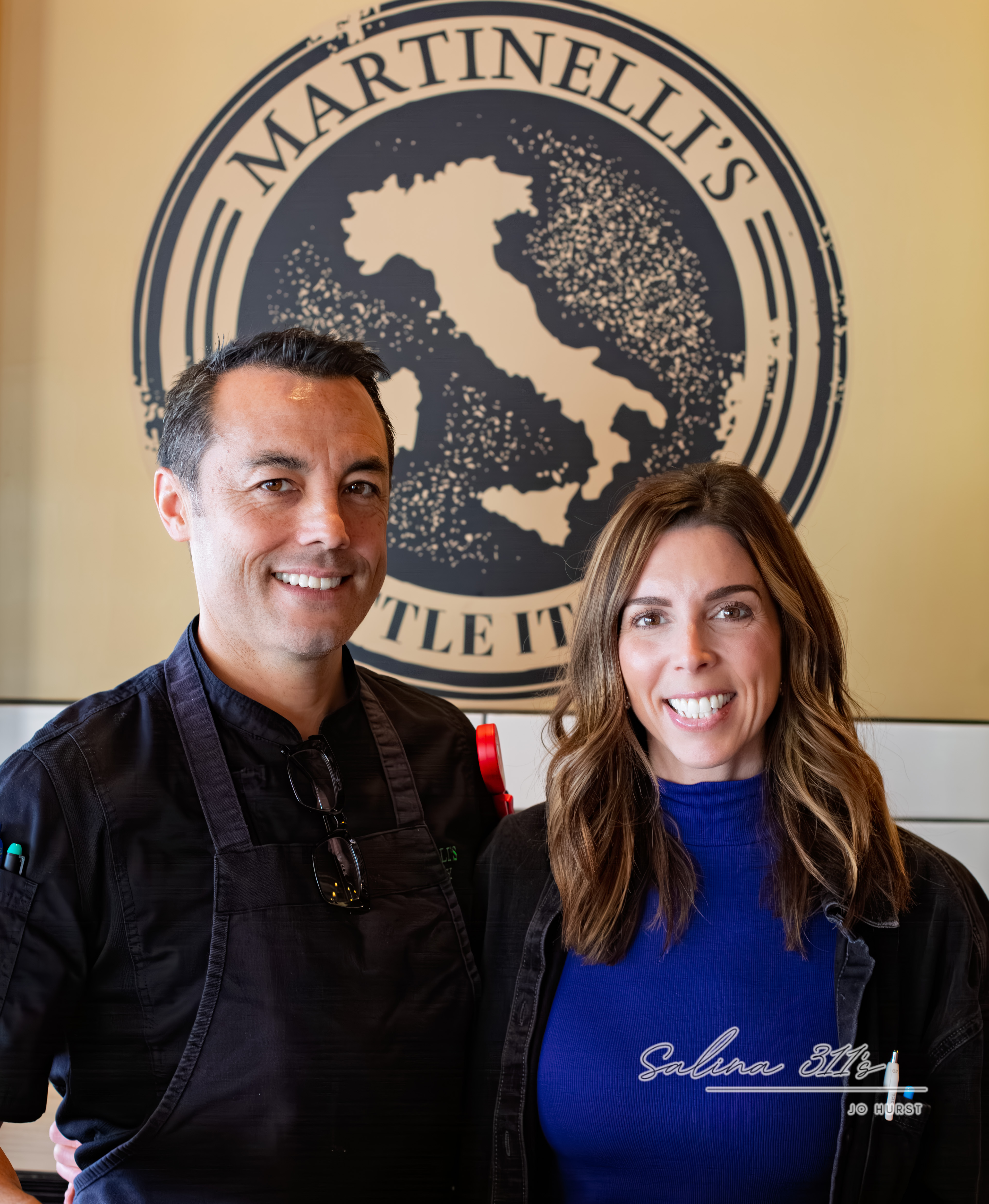 Tony and Holly Dong, owners of Martinelli’s Little Italy