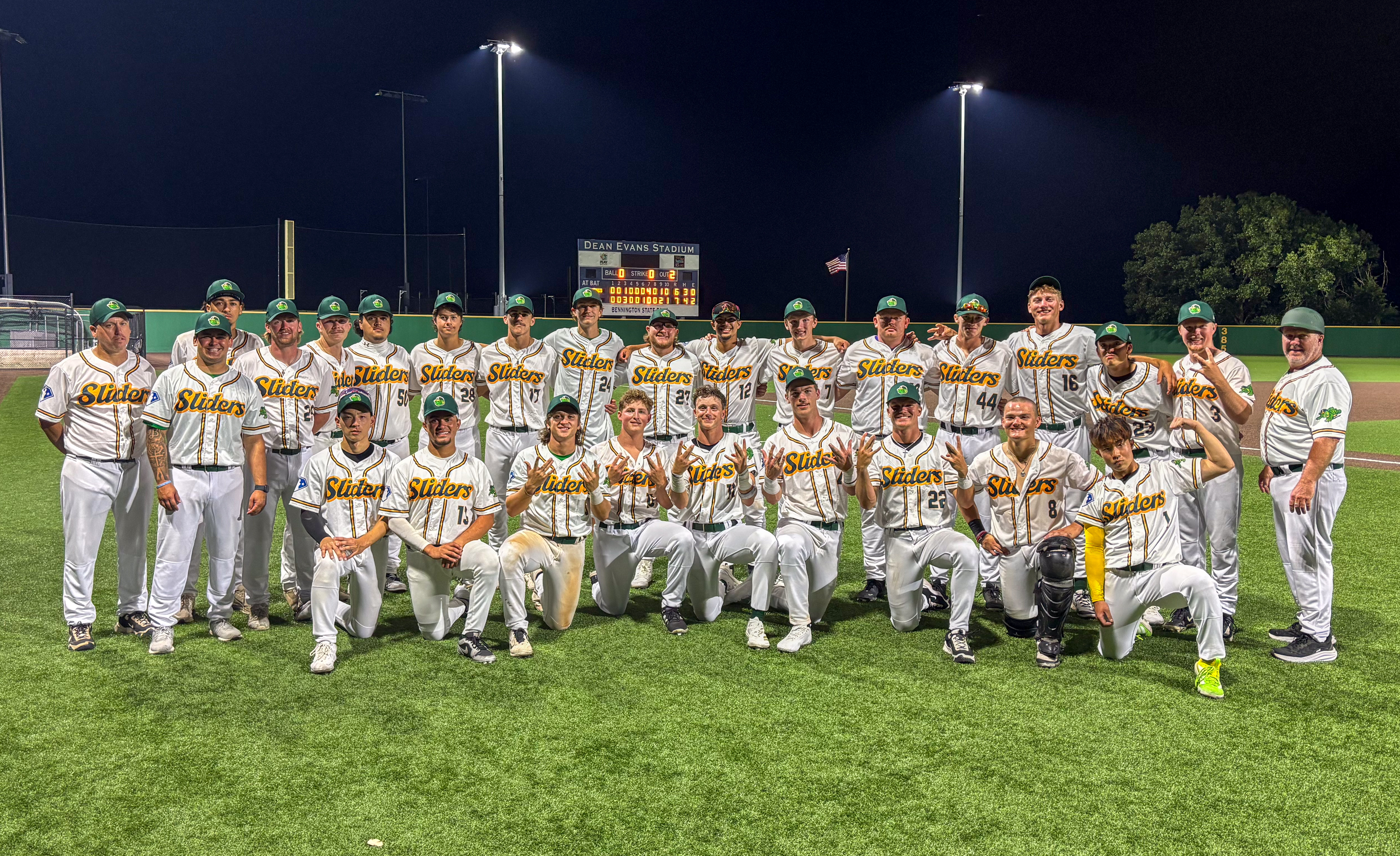 Sliders Win Inaugural Game on Walk-Off Against Hastings - Photo Gallery