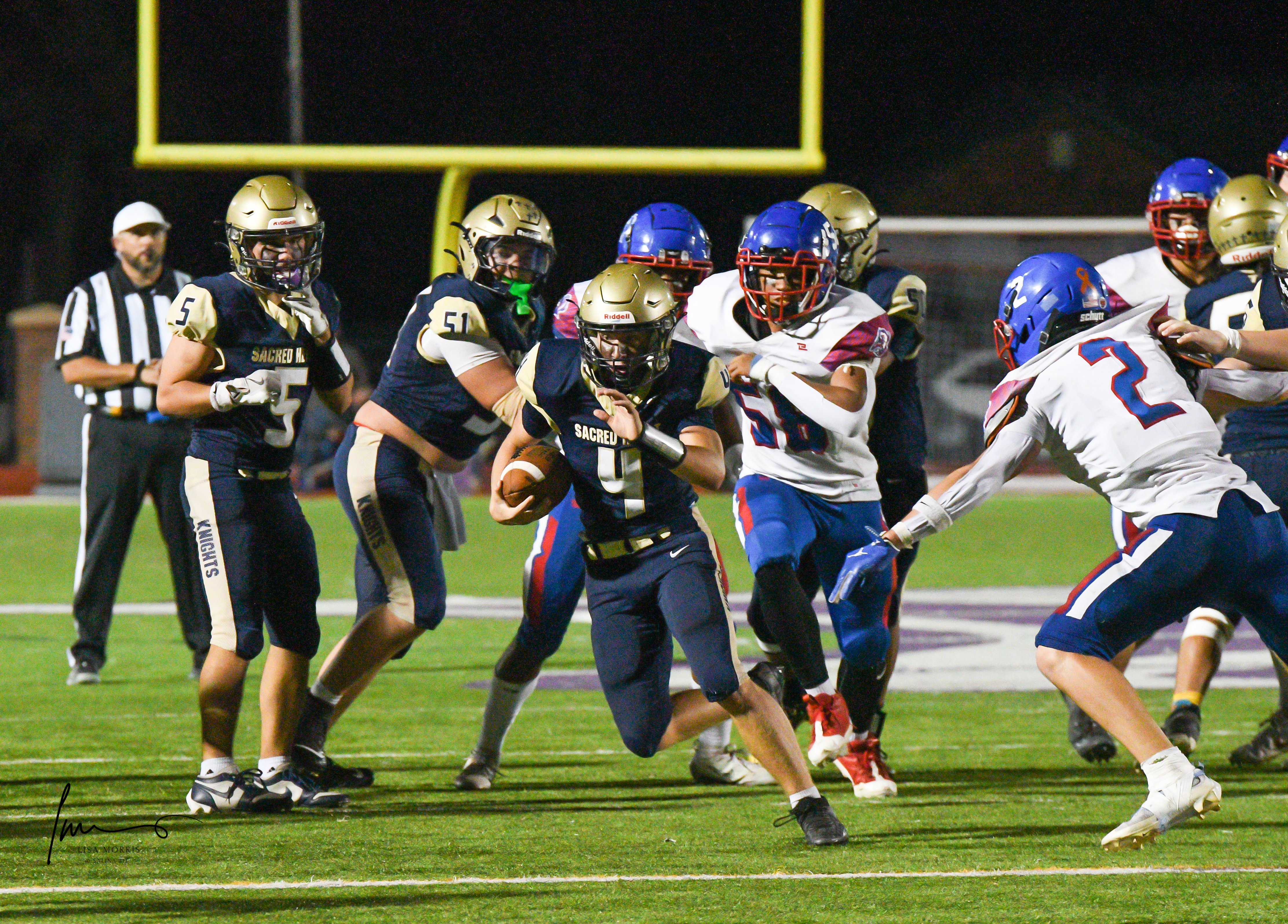 Sacred Heart Dominates Republic County 18-6 at Home