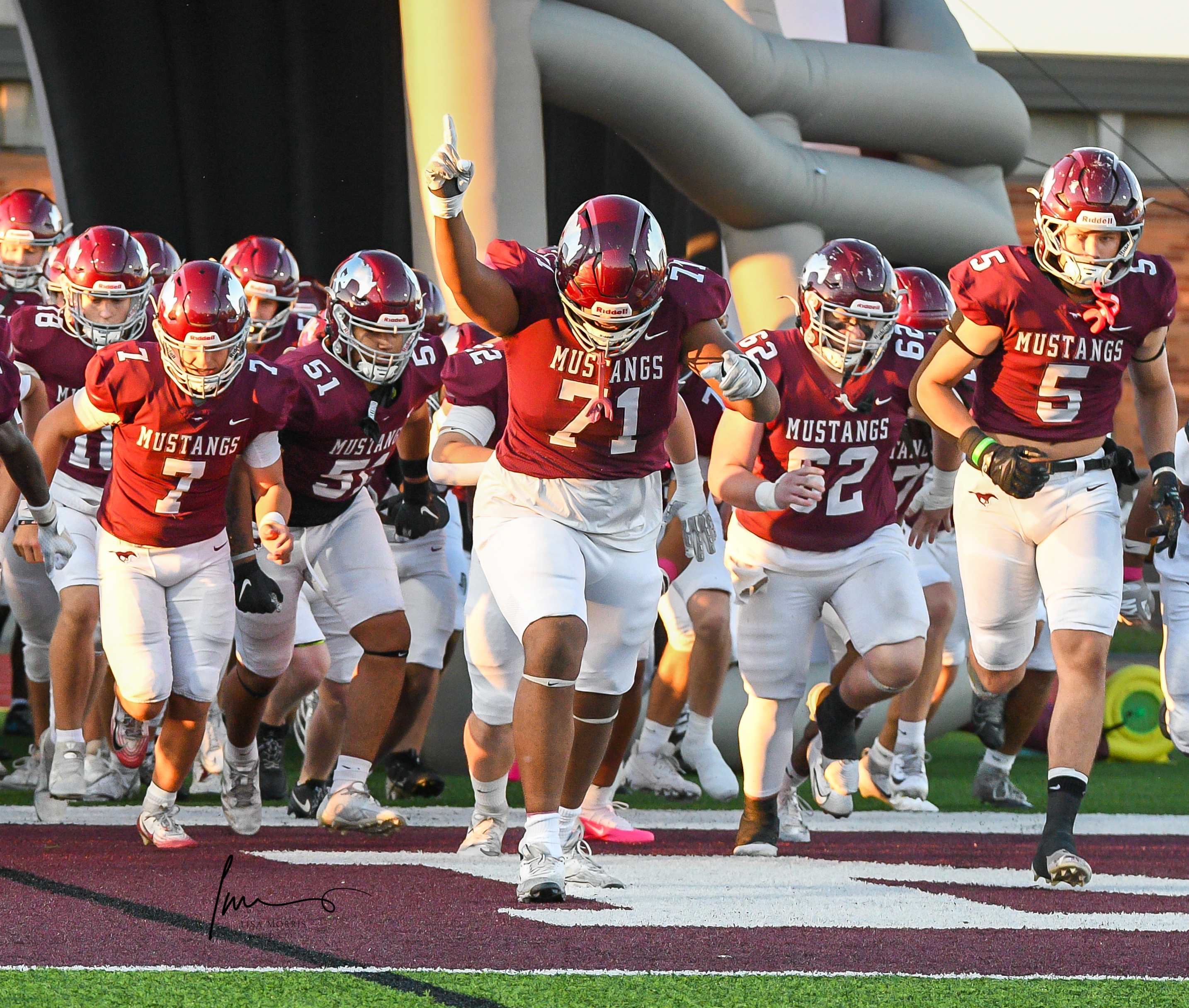 Salina Central Mustangs Host Newton Railers - Photo Gallery