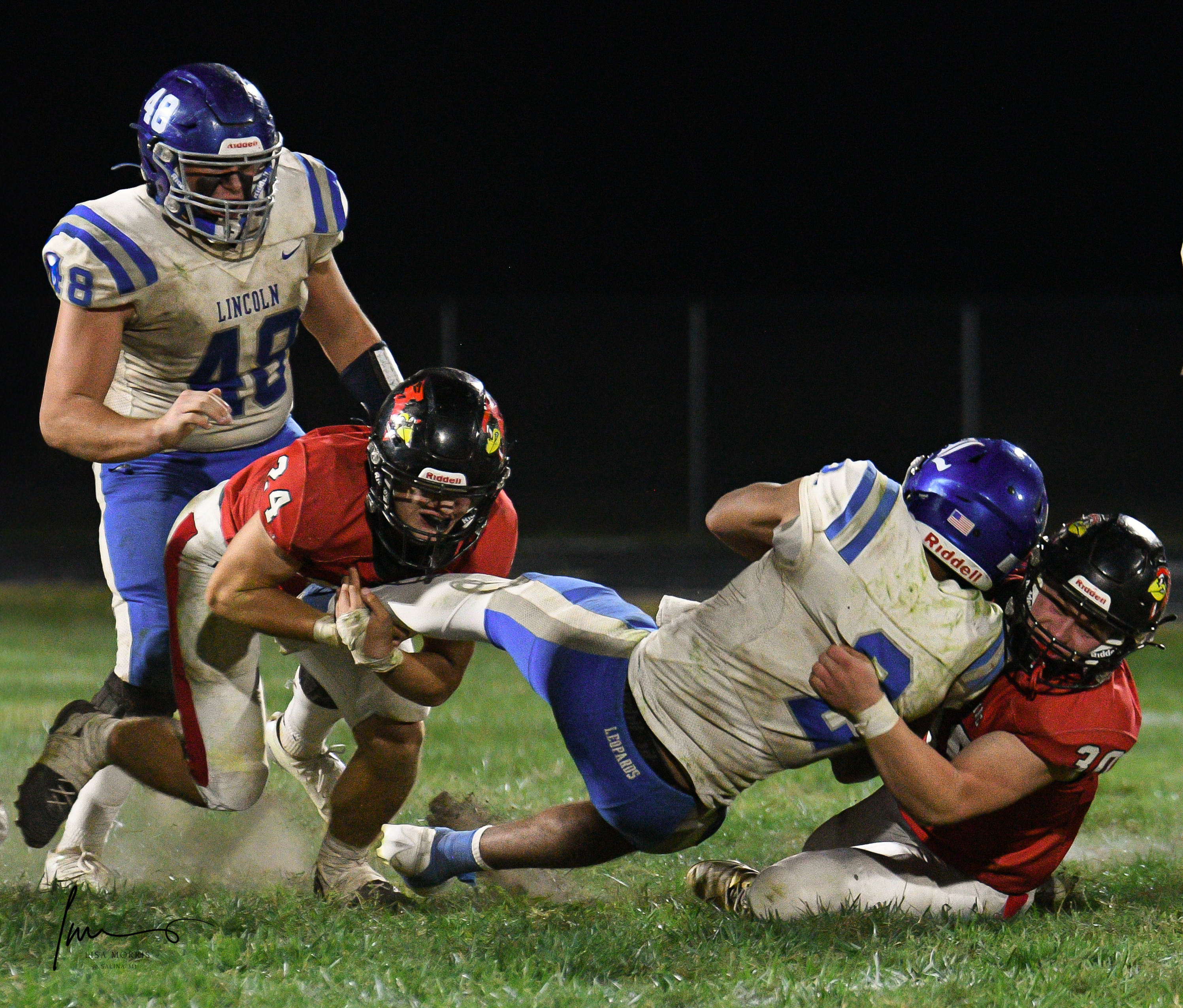Ell-Saline Falls to Top-Ranked Lincoln (Photo Gallery)
