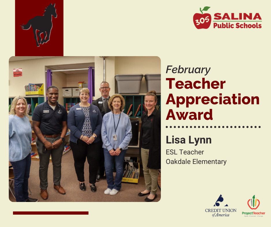 Oakdale Elementary ESL Teacher Named February Teacher Appreciation Winner