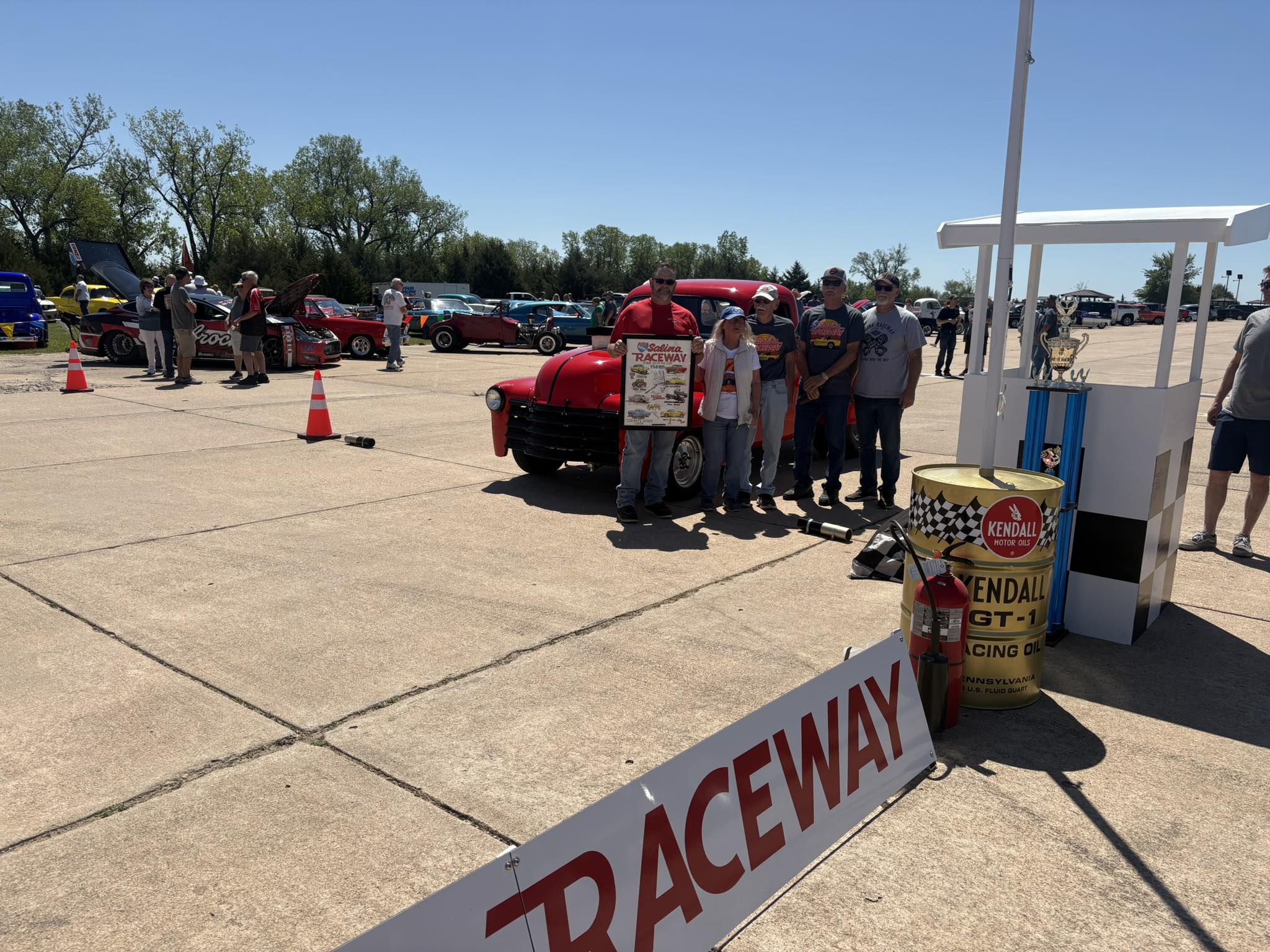 407 Cars Return to Historic Salina Raceway Site for “Back to the Track” Event