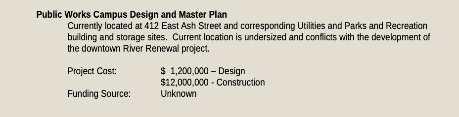 Public Works Relocation Linked to River Renewal Could Cost $13.2 Million