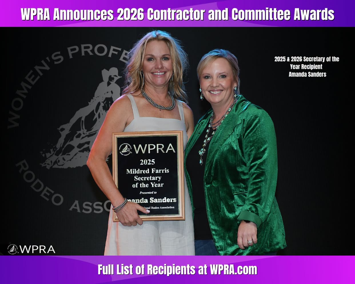 Wild Bill Hickok Rodeo named WPRA Large Rodeo of the Year
