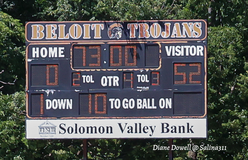 The East Team comes up short, falling to the West Team 0-52.
