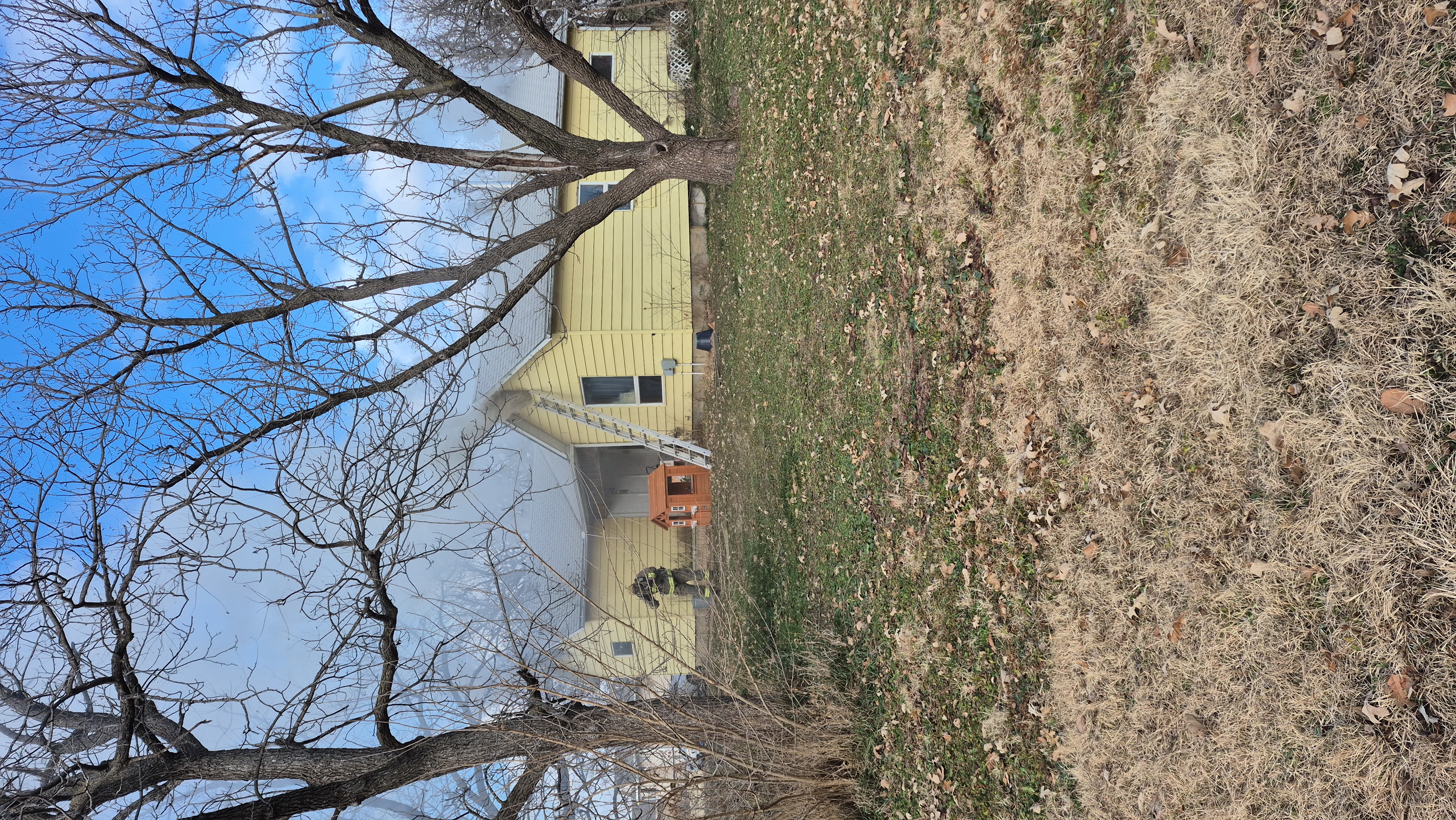 Early Morning House Fire Causes Significant Damage in Brookville