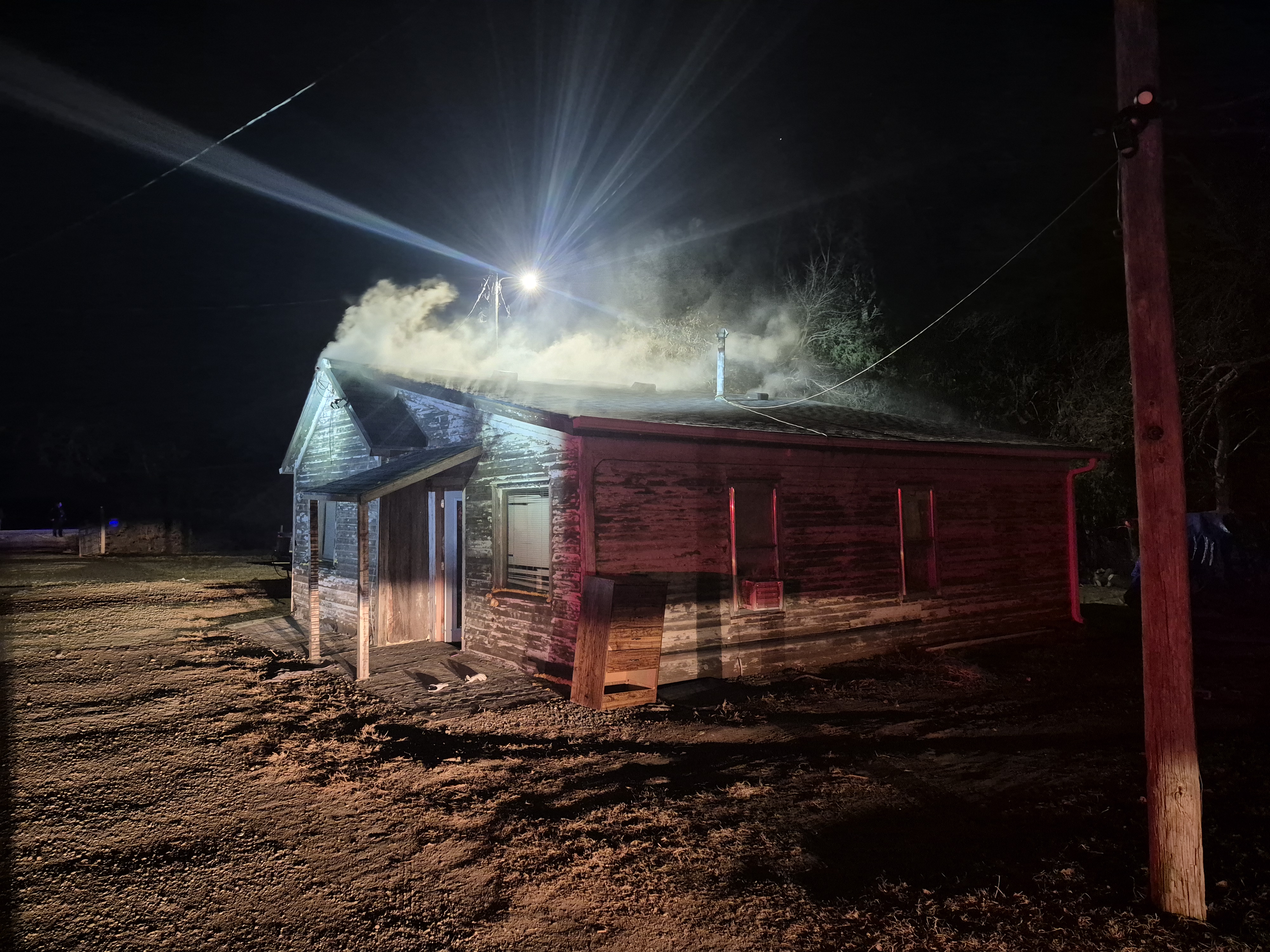 Electrical Fire Causes Damage to Rural Saline County Home on North Halstead Road