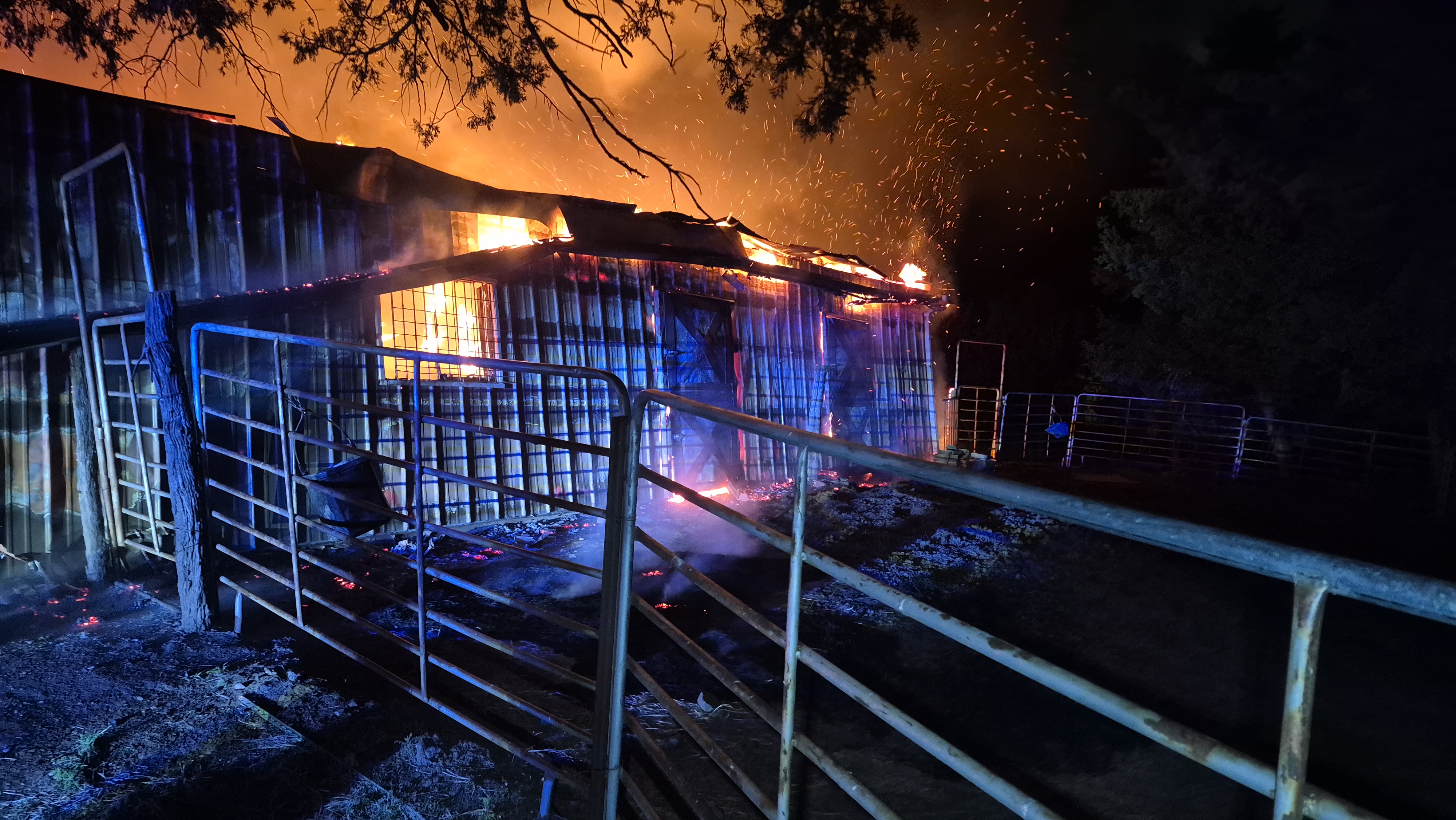 Horse Barn Fire in Rural Saline County Kills Animals, Causes Over $100K in Loss
