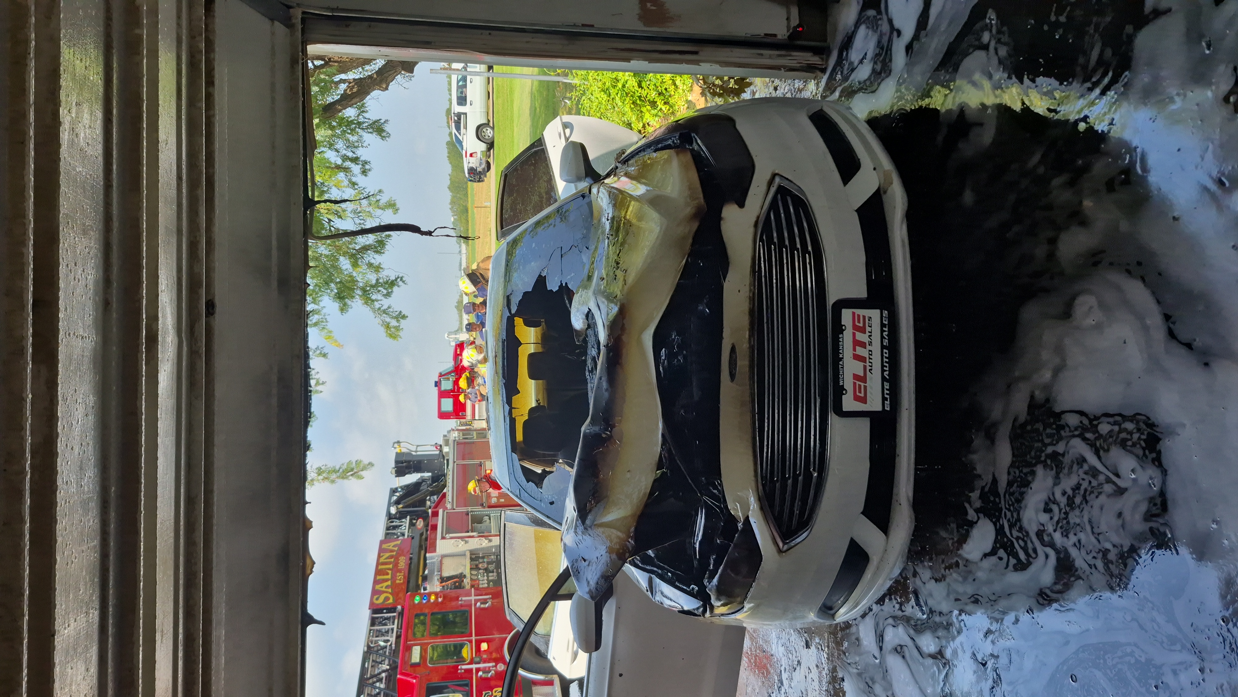 Tescott Woman Injured After Vehicle Leaves Roadway North of Salina