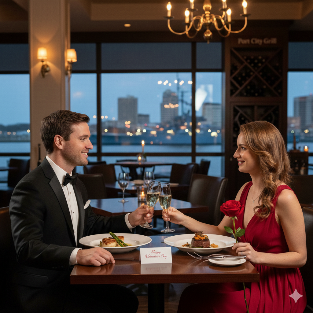 Valentine's Day Dining Options in Wilmington