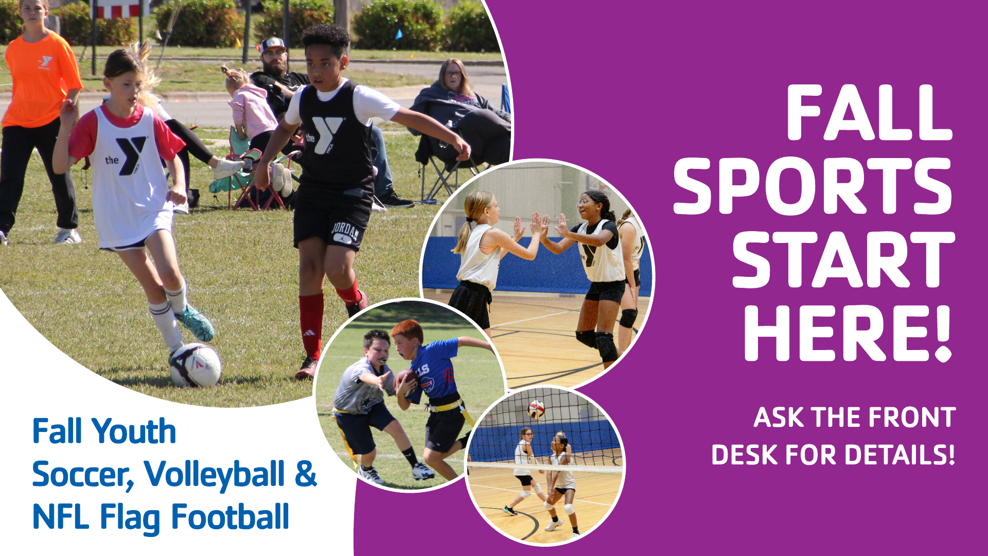 YMCA Adjusts Fall Youth Sports Schedule, Allowing Kids to Play Multiple Sports