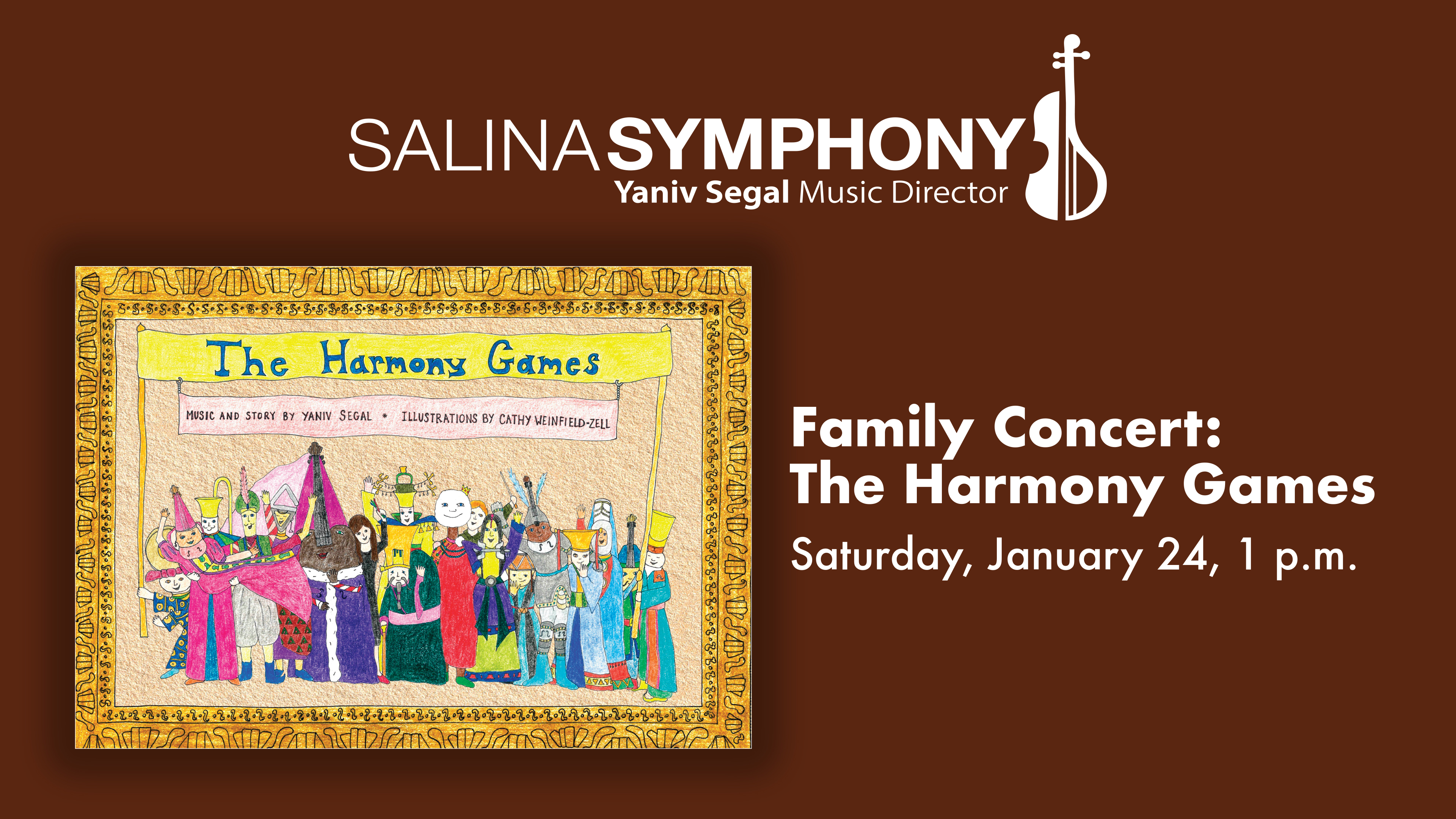 Salina Symphony to Present 'The Harmony Games' Family Concert on January 24