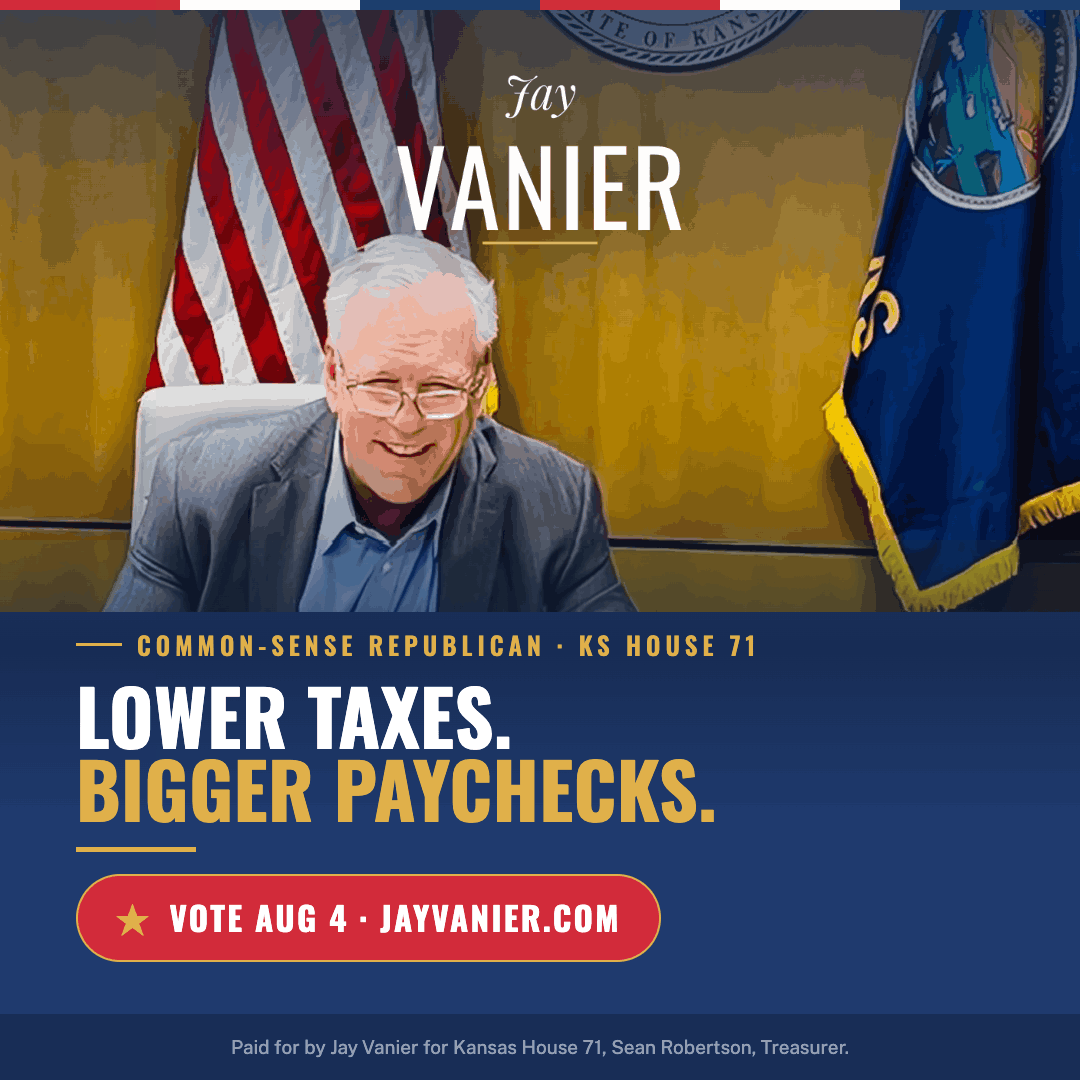 SPONSORED: Jay Vanier Says Topeka Needs a Course Correction