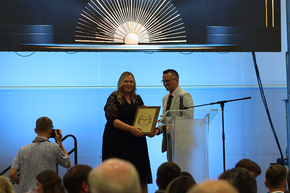 K-State Salina CEO Alysia Starkey Inducted into Kansas Aviation Museum Hall of Fame