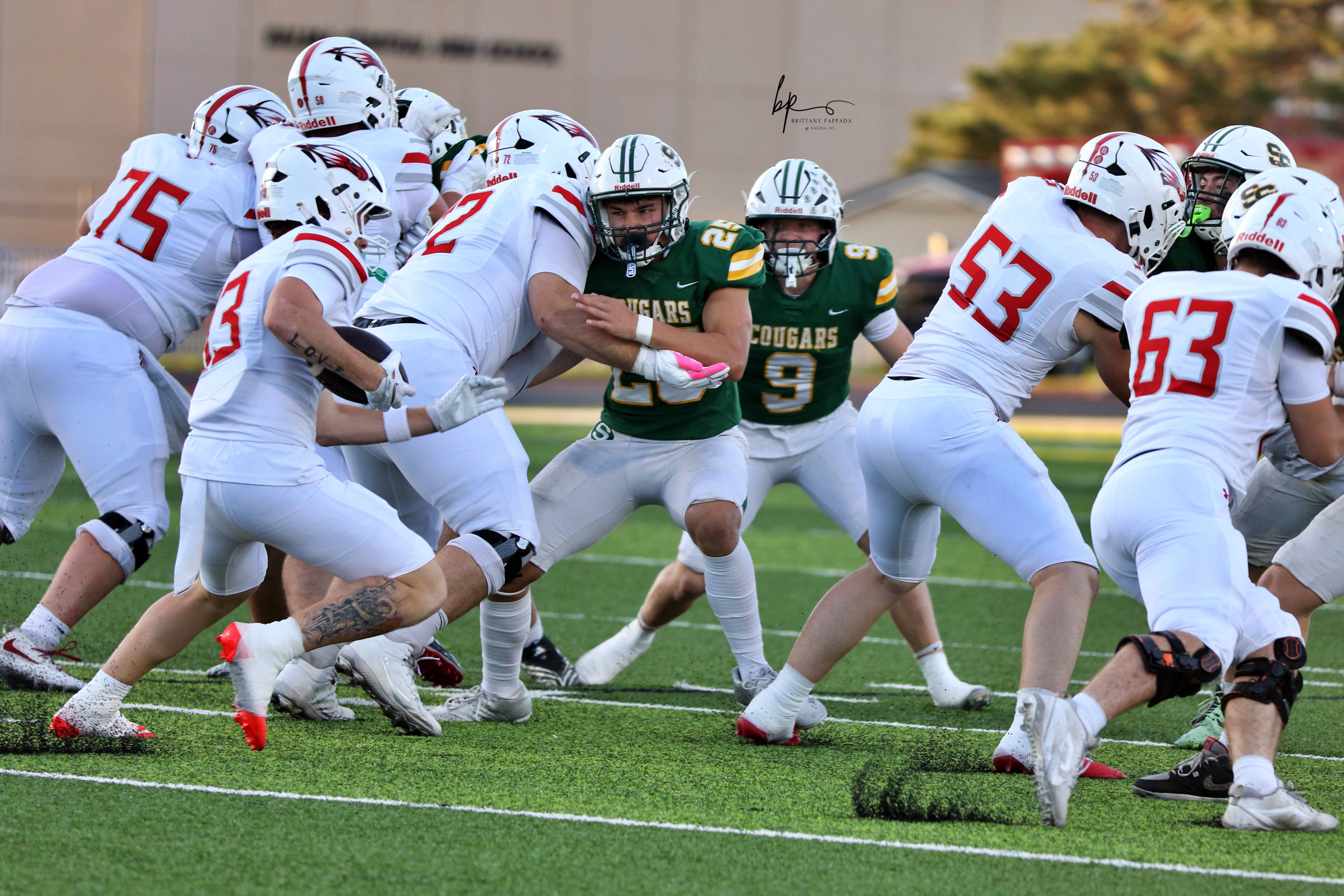 Cougars Fall to Eagles 48-6