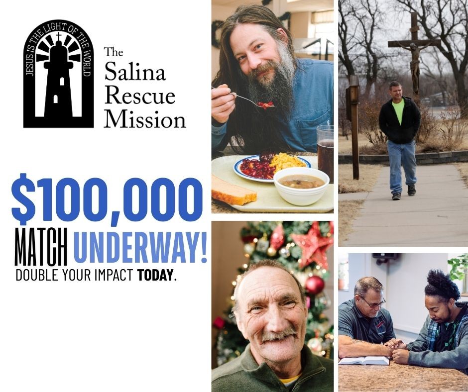 Salina Rescue Mission Announces $100,000 Matching Gift Challenge