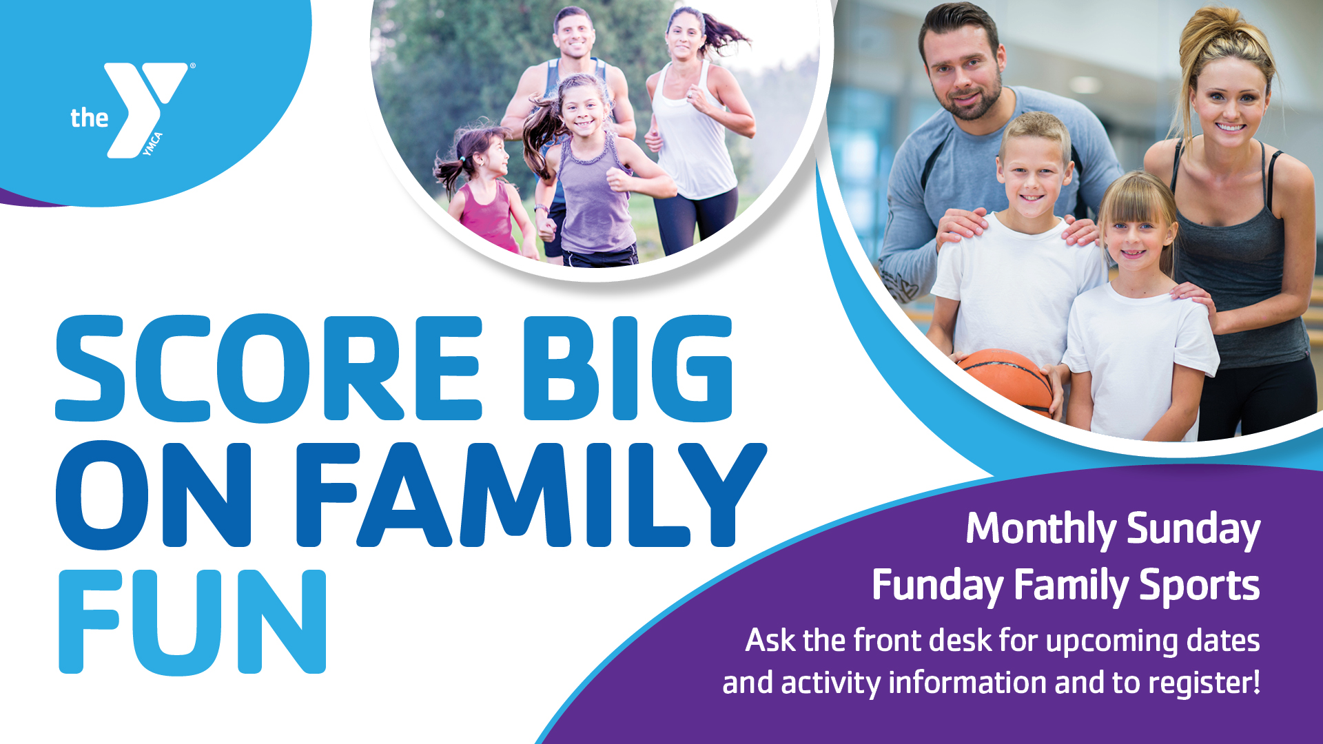 YMCA Announces Monthly Sunday Funday Family Sports Series