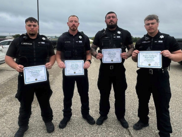 Four Saline County Deputies Complete KDOC SORT Training - Salina311