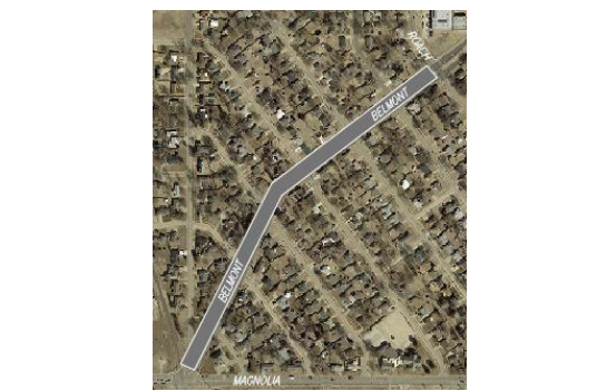 Eastbound Belmont Boulevard to Close November 18-21 for Overlay Work