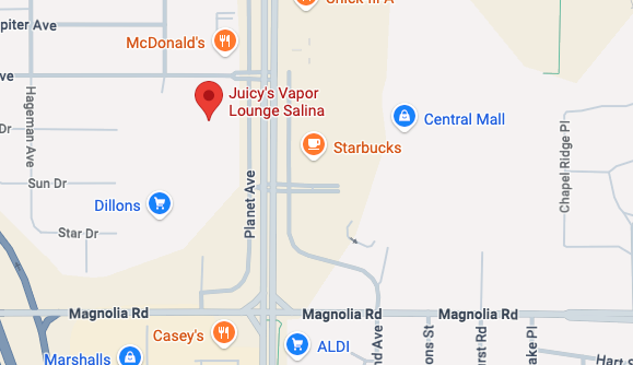 Salina Police Investigating Early-Morning Burglary at Juicy’s Vapor Lounge