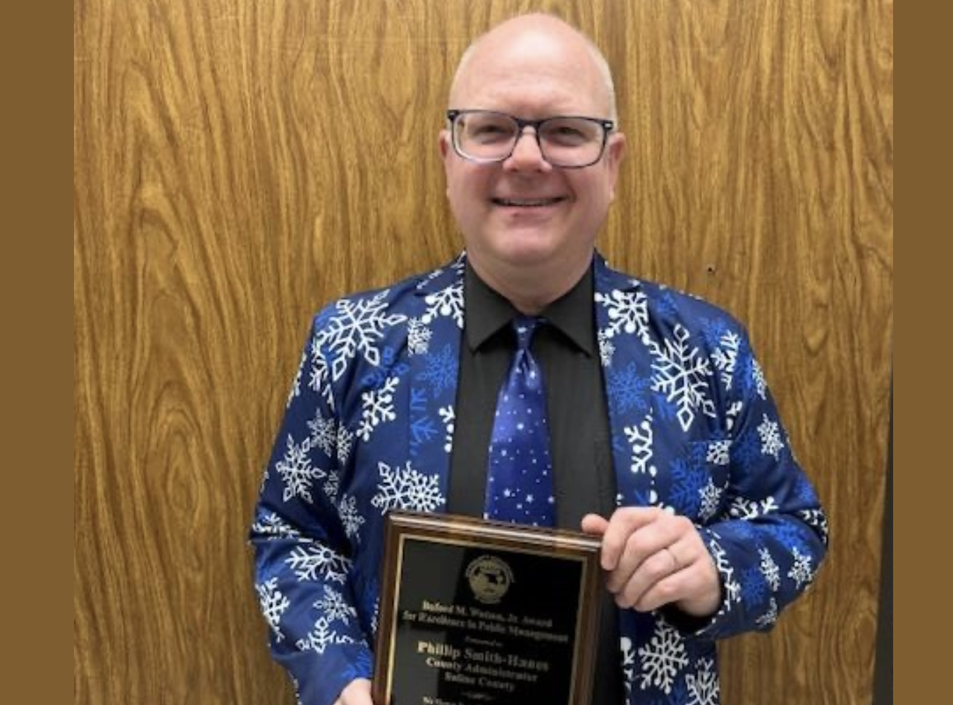 Saline County Administrator Smith-Hanes Receives 2025 Buford M. Watson, Jr. Award