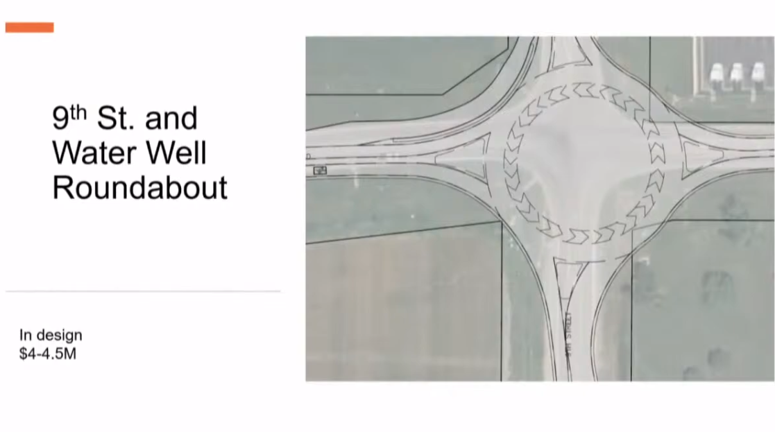 City Moving Forward With $4.5 Million Roundabout for 9th Street and Waterwell Road Intersection