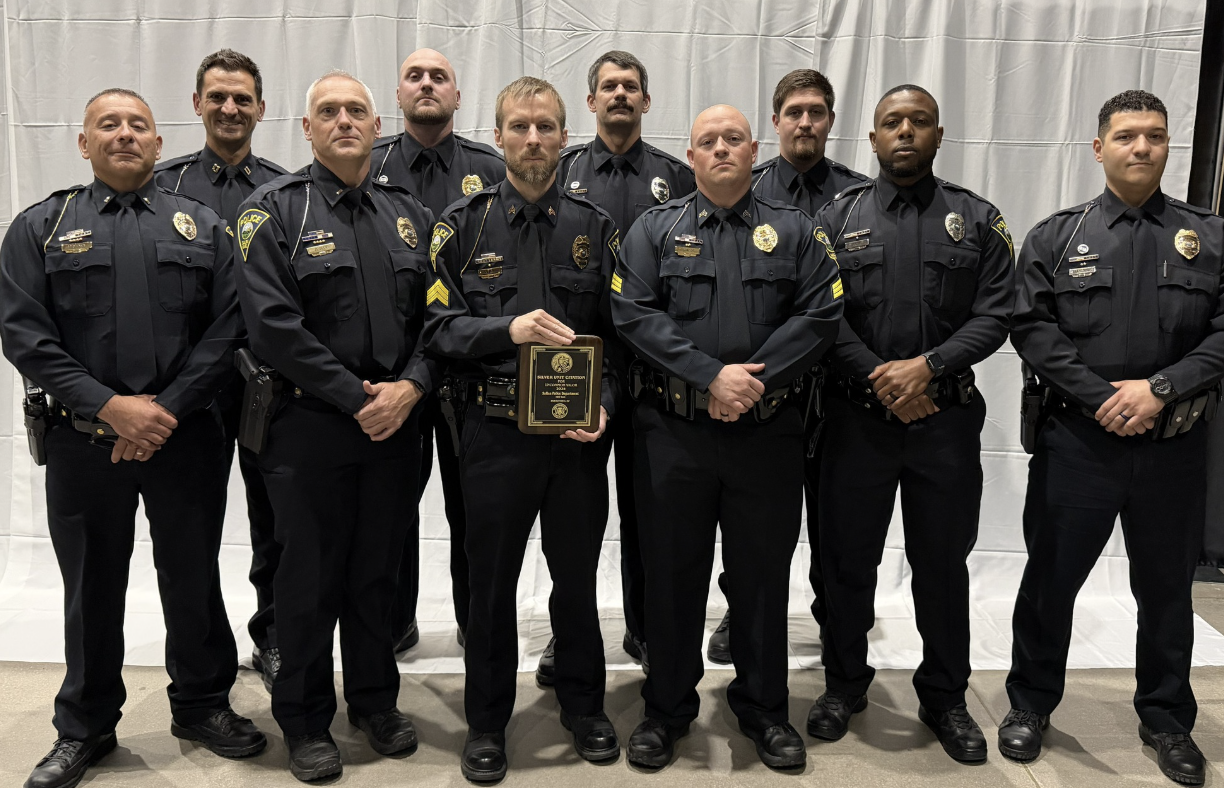Salina Police SWAT Team Receives State Valor Award