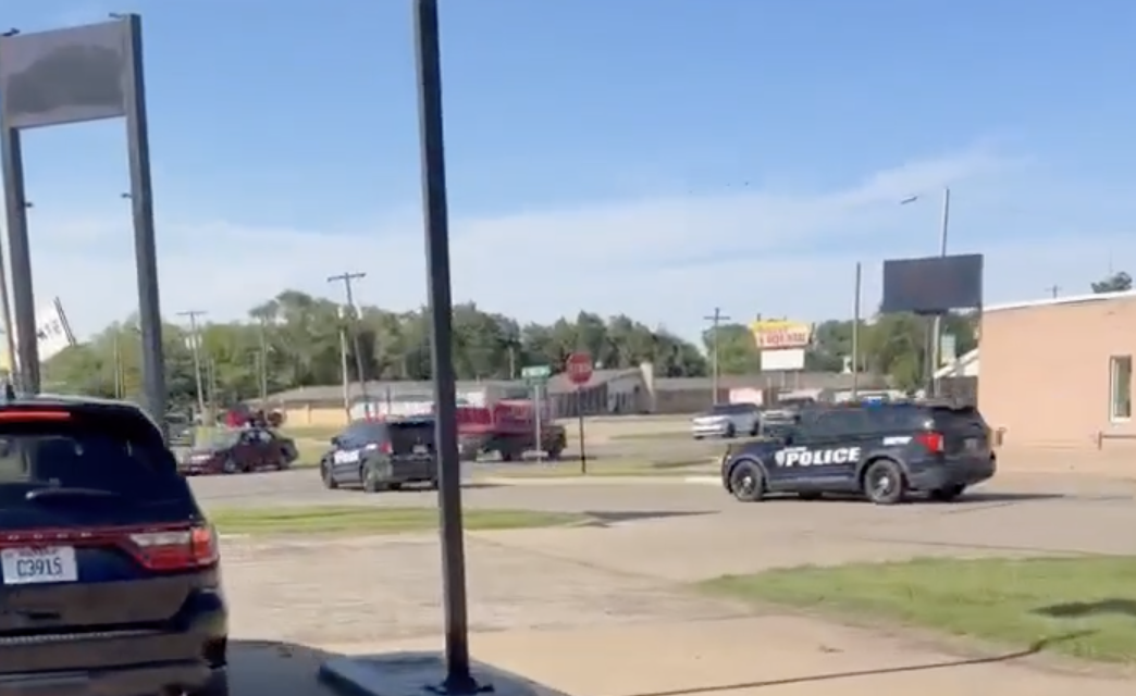 Police Response Follows Vehicle Chase in Salina; Witness Reports Hearing Several Shots
