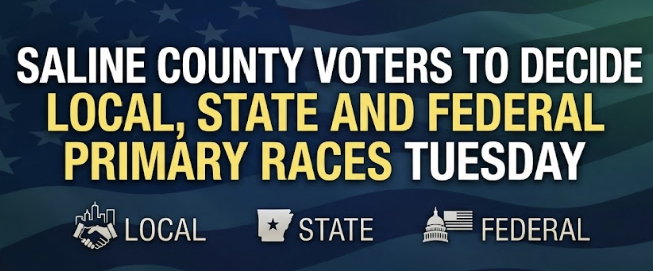 Saline County Voters to Decide Local, State and Federal Primary Races Tuesday
