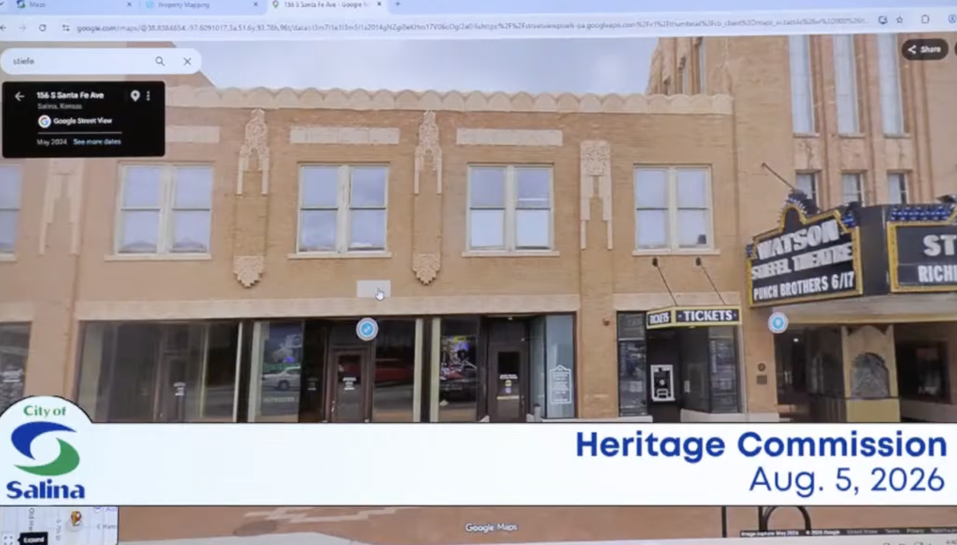 Heritage Commission Delays Stiefel Theatre Window Decision Over Color Choice