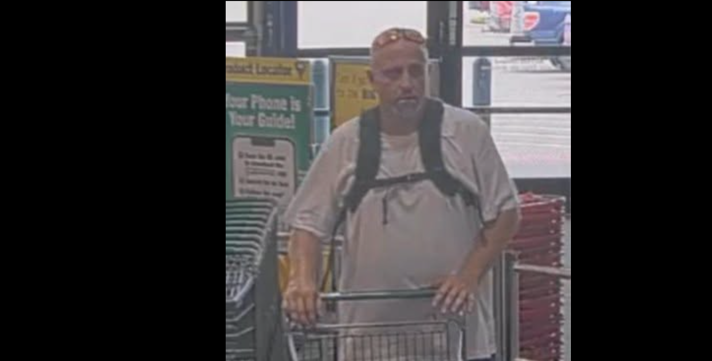 Salina Police Seek Suspect in Two Shoplifting Incidents at Menard's