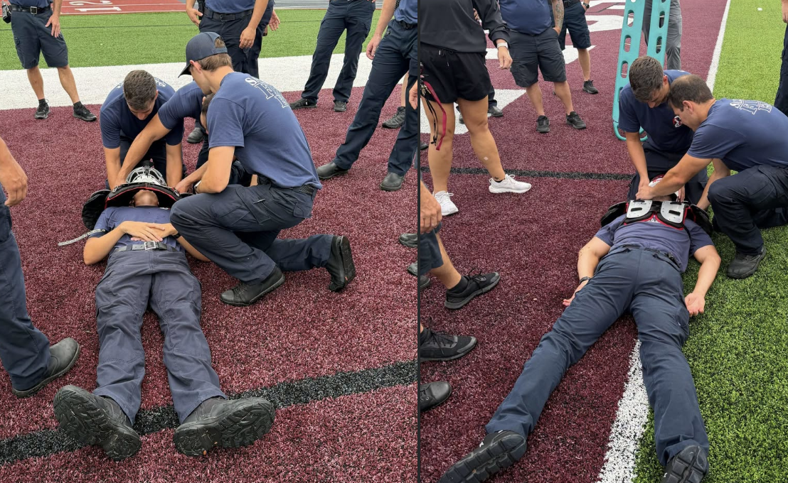 Salina Fire Crews Train for Game-Day Medical Emergencies at Stadium
