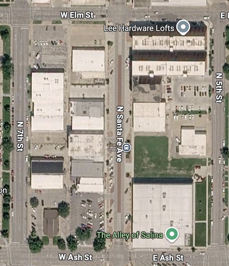 Downtown Salina Parking Lots Could Be Combined Under New Proposal